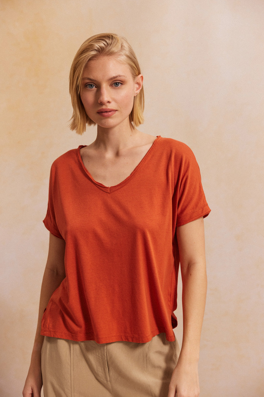 Mary blouse v-neck image number null