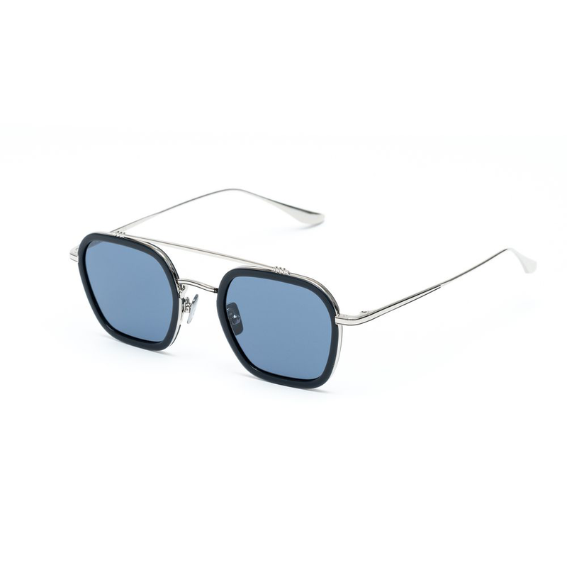 Gray titanium sunglasses-null
