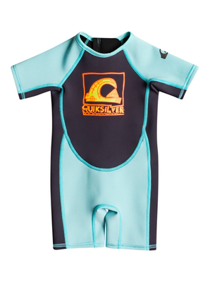Quiksilver toddler girl wetsuit 1.5mm ss sp bz (eqtw503004-x, Black/blue, medium