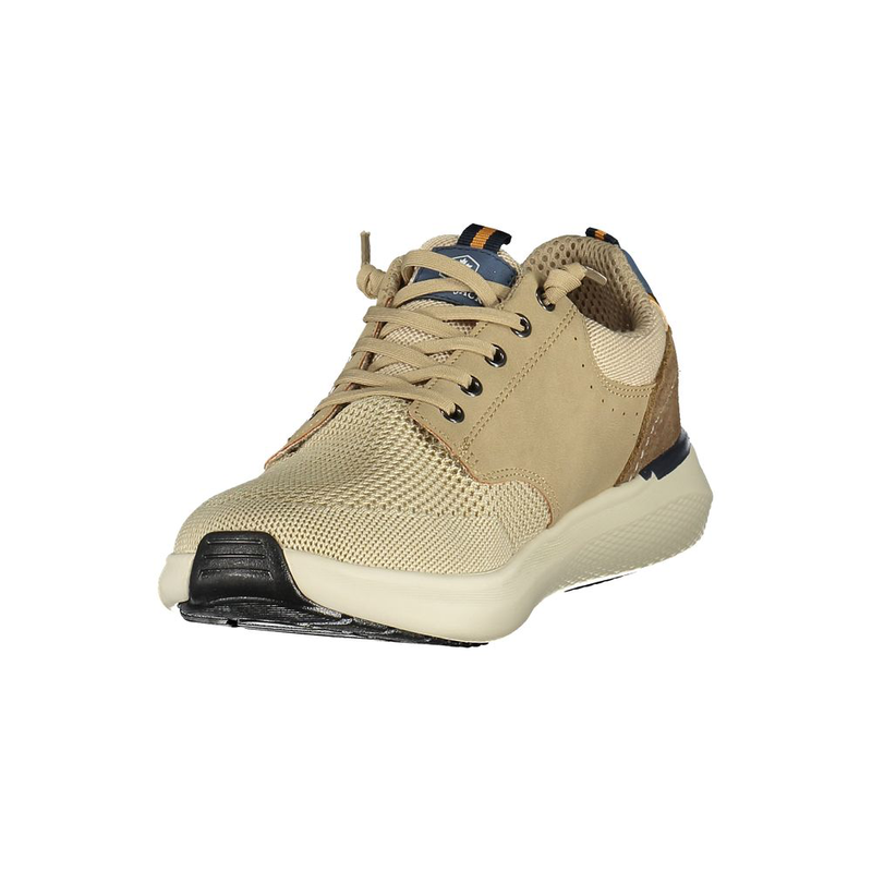 Beige polyurethane men sneaker-null