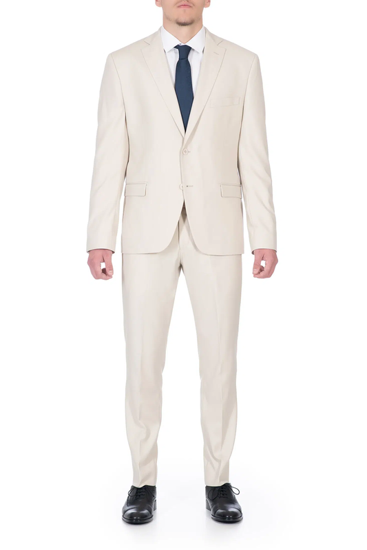 No name athens ivory comfort suit di-null
