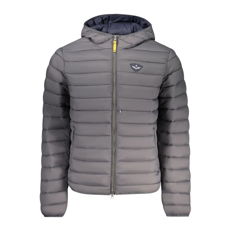 Grigio poliammide mens jacket-null