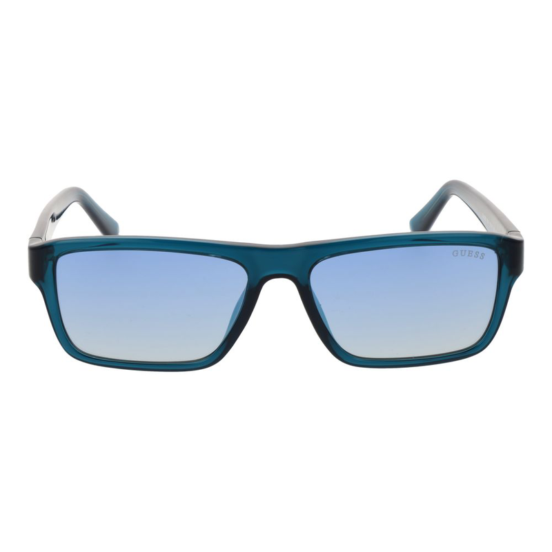 Blue plastic sunglasses-null