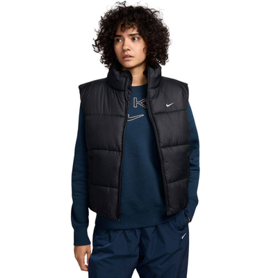 Nike therma-fit loose vest, Black / White, medium