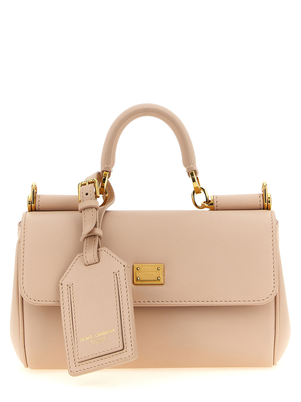 Multicolor calfskin handbag-null