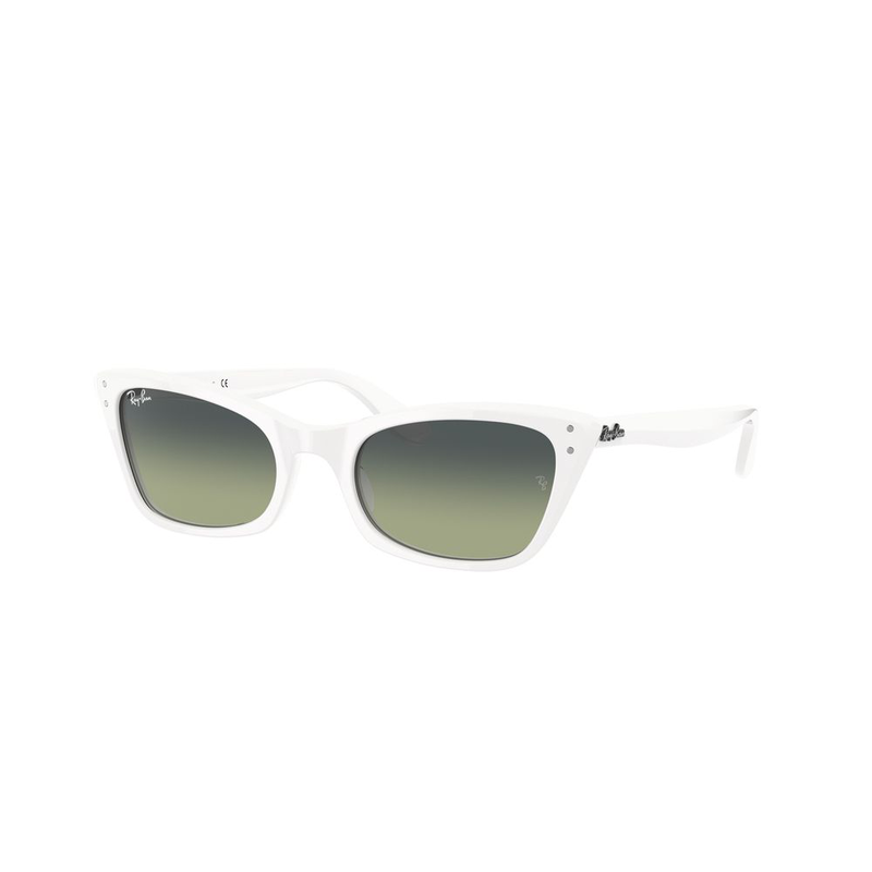 White acetate sunglasses-null