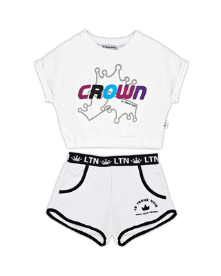 Set le trone noir girl, White, medium