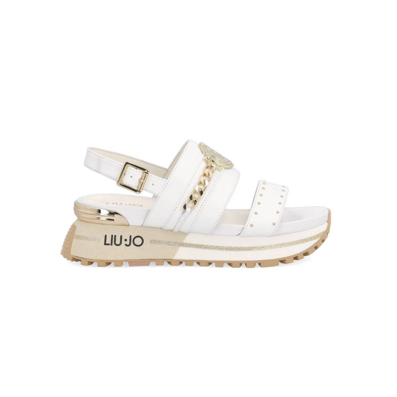 Platform jeweled sandals shop