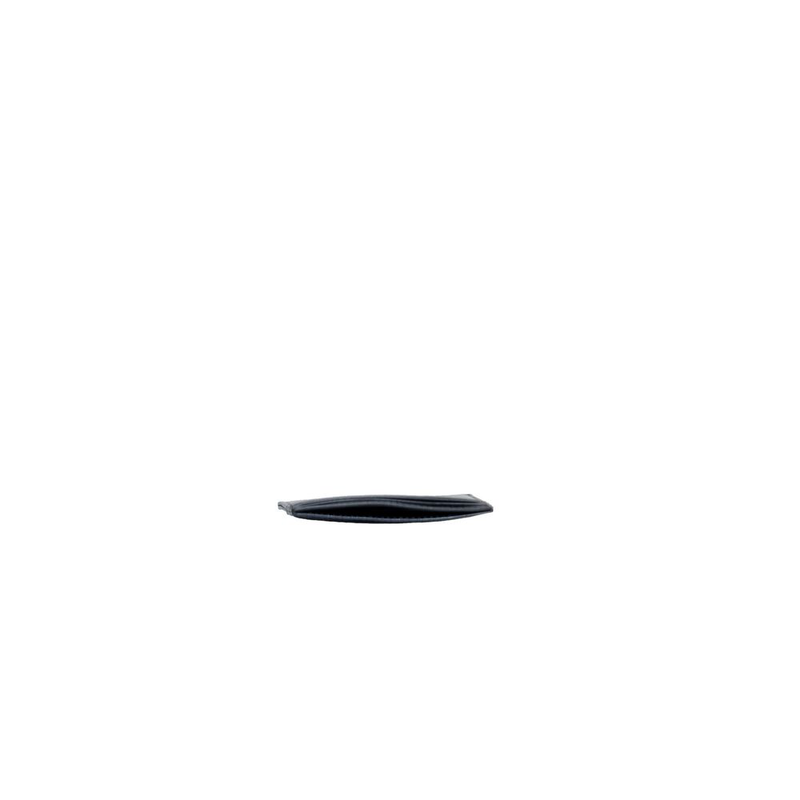 Black leather cardholder-null