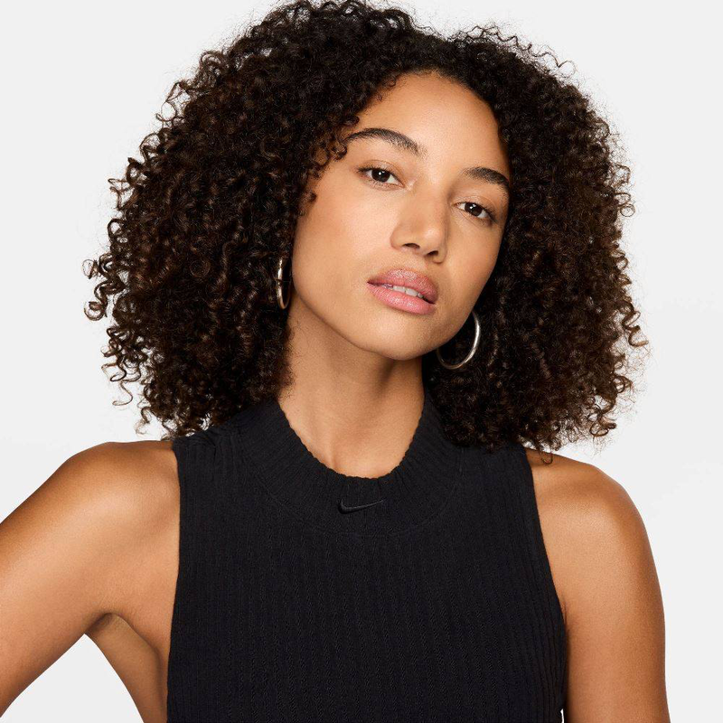Nike sportswear mock-neck rib cropped tank-null