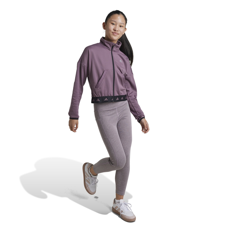 Adidas girls fleece full-zip jacket-null