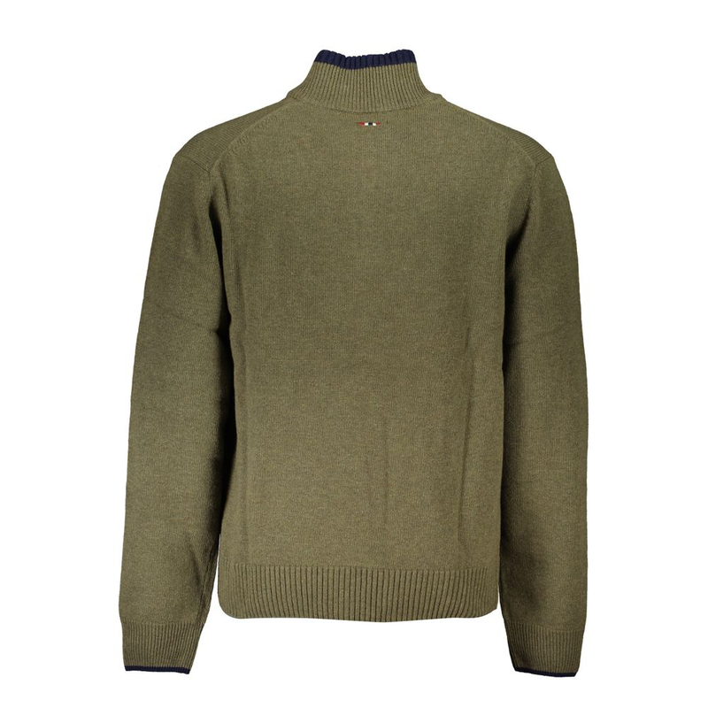 Verde tessuto men sweater-null