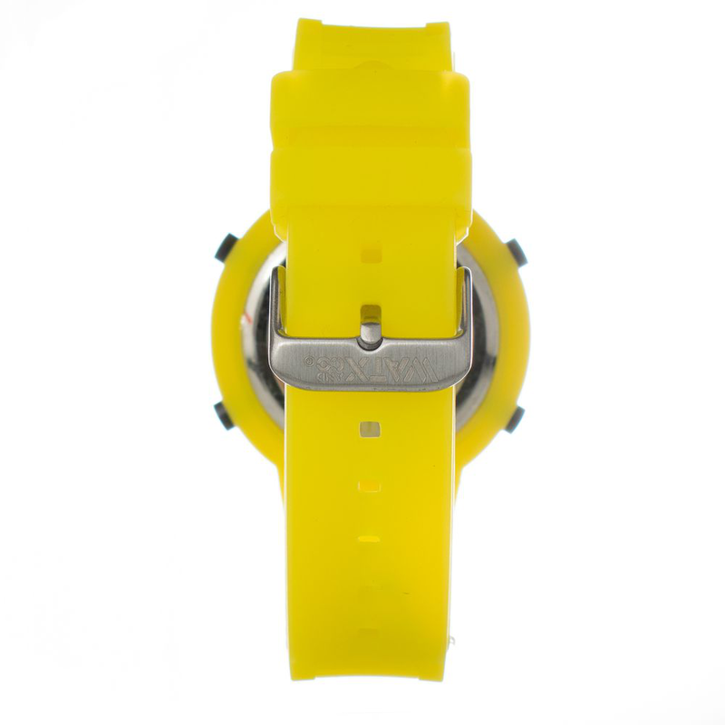 Bicolor synthetic digital watch-null