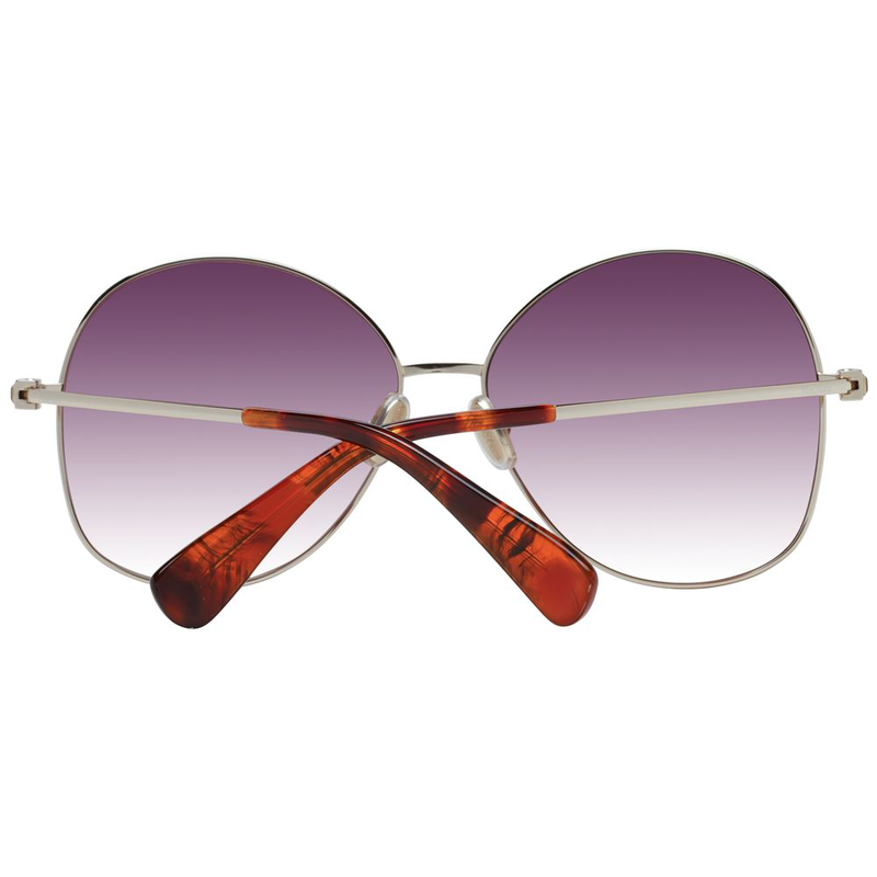 Gold metal sunglasses-null
