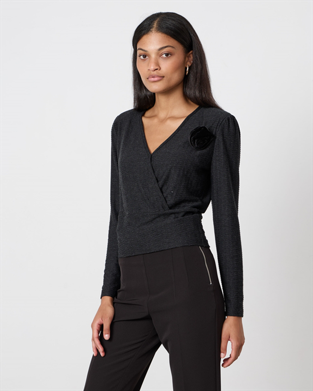 Blouse embossed-null