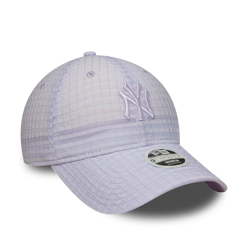New york yankees womens mlb seersucker  9twenty adjustable cap-null