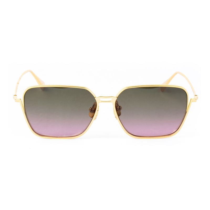 Gold titanium sunglasses-null