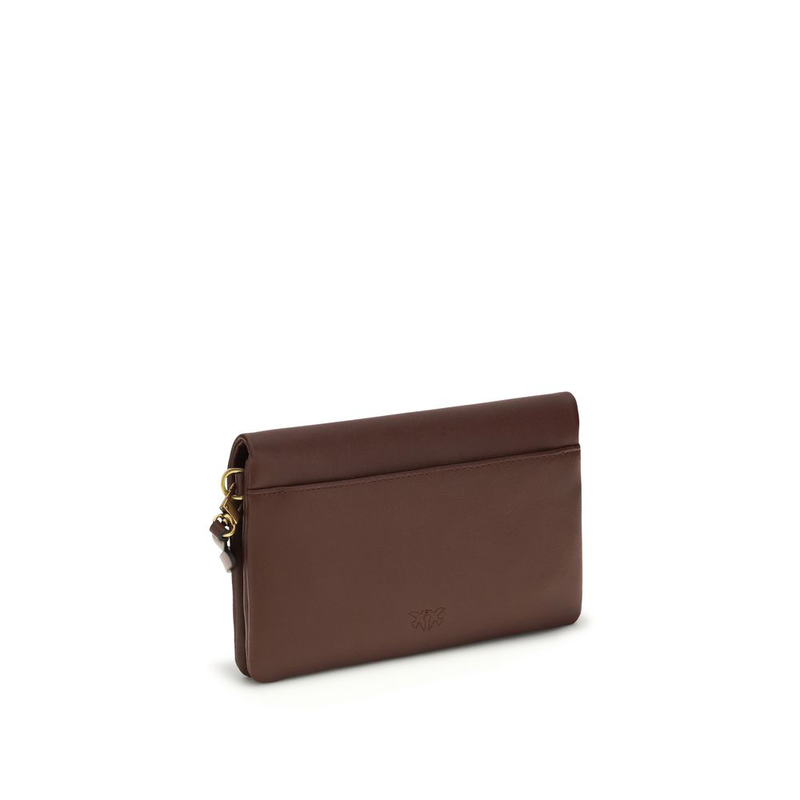 Purple calf leather bos taurus shoulder bag-null