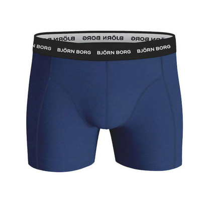 Cotton stretch boxer 1 pack, Navy, medium