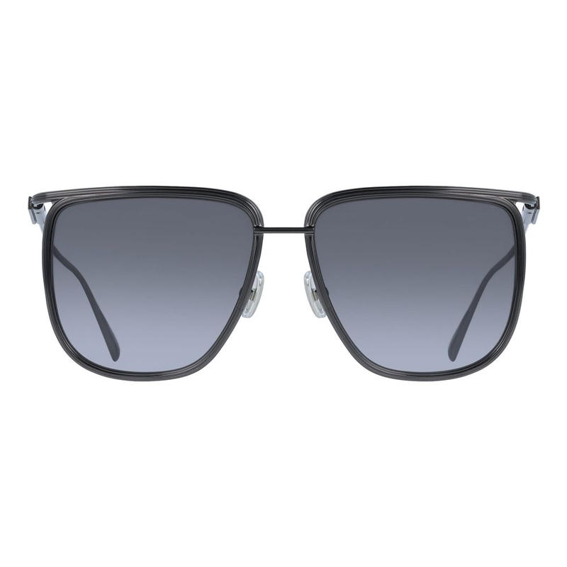 Gray metal sunglasses-null
