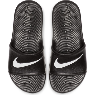 Nike nike kawa shower gs/ps, Black/white-dk Smoke Grey, medium