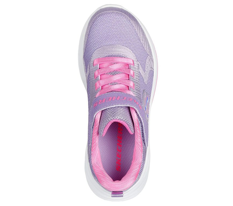 Skechers gore and strap sparkle mesh sneaker w/ satin overlays-null
