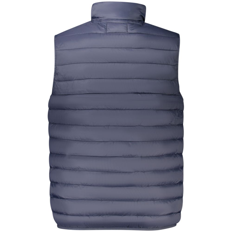 Blu polyester men's jacket-null