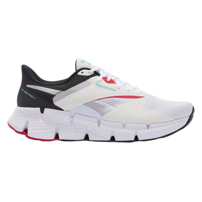 Zig dynamica 5 mens shoes, White / Black / Red, medium