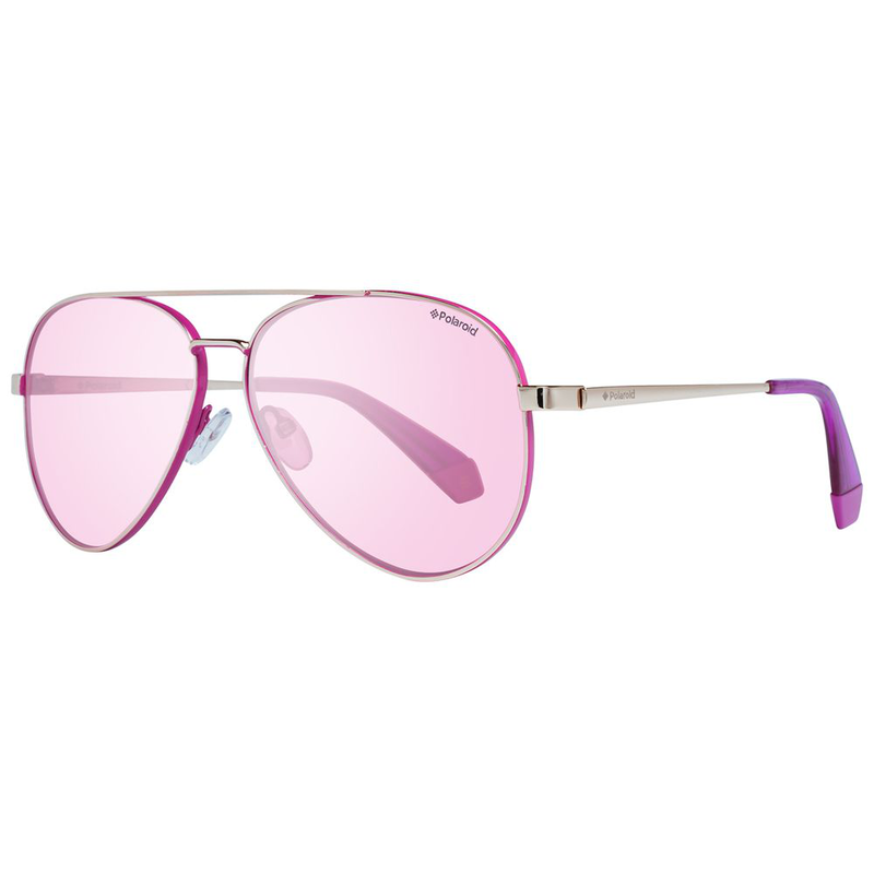 Gray metal sunglasses-null