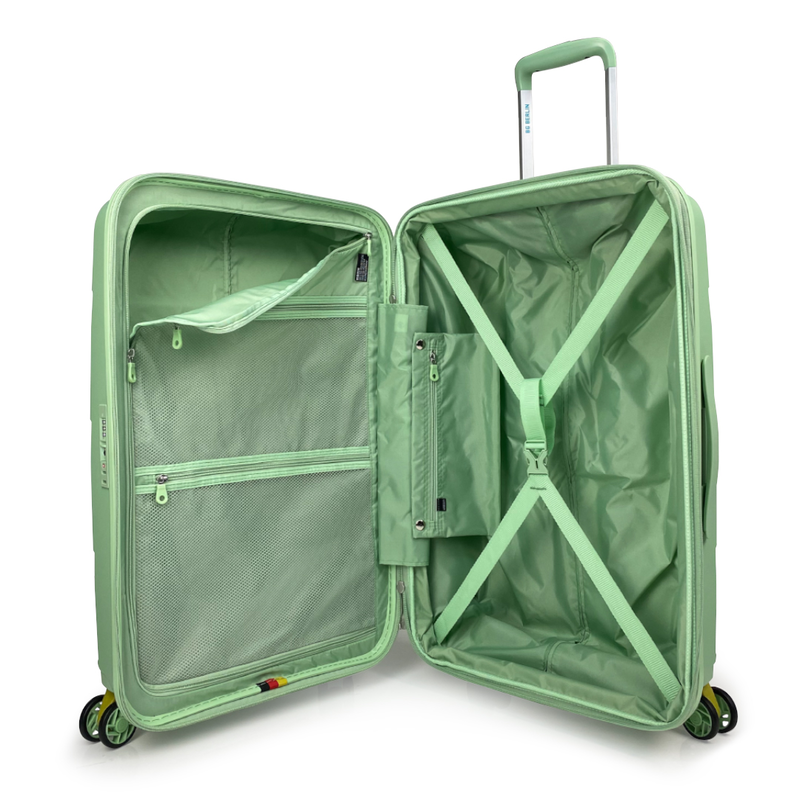 Bg berlin - zip² medium size (4 wheel), double security zipper, 69cm/26in luggage / suitcase image number null