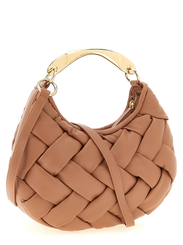 Multicolor polyethylene handbag-null