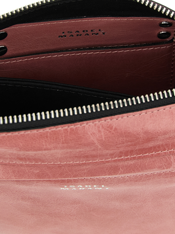 Multicolor calfskin crossbody bag-null