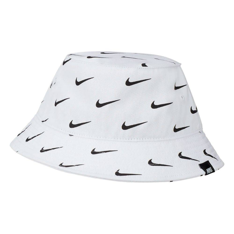 Swoosh print kids bucket hat-null
