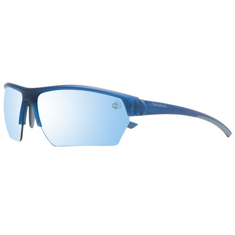 Blue plastic sunglasses-null