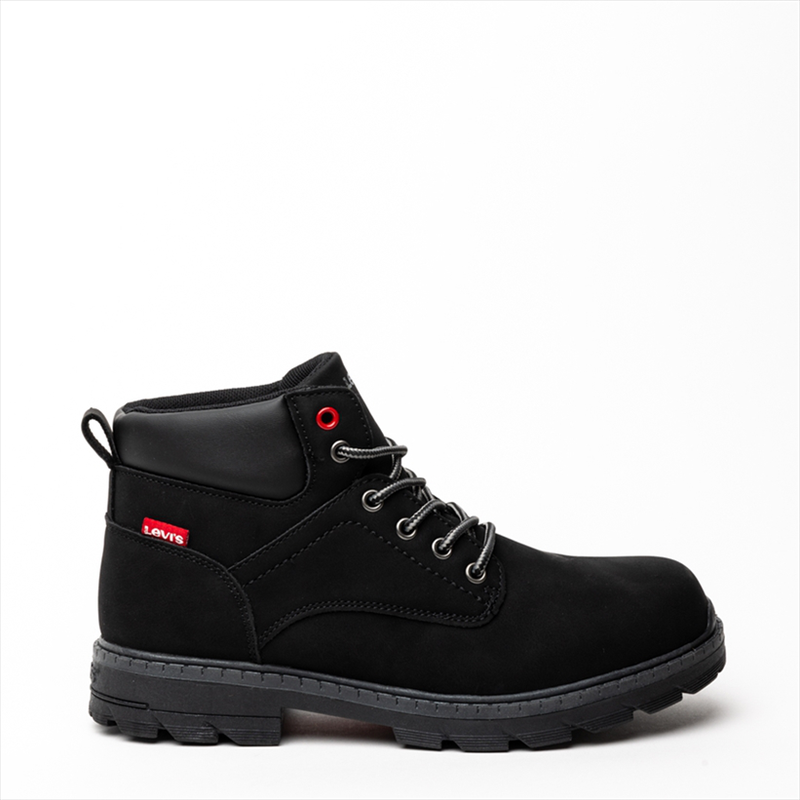 Levis boys army style lace up boots-null
