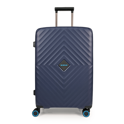Bg berlin - cube medium size (4 wheel) 65.5cm/24in luggage / suitcase, Dark Blue, medium