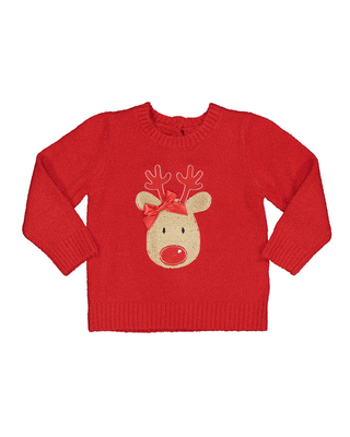 Knitwear mauli boy, Red, medium