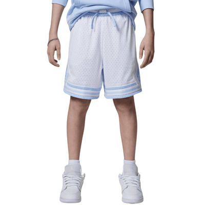 Nike jordan boys mj df sport diamond short, White / Blue, medium