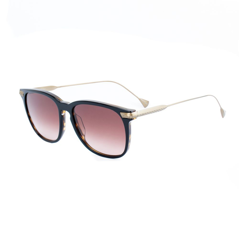 Brown titanium sunglasses-null