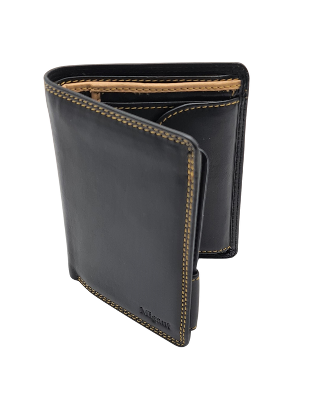 Migant design men leather wallet rfid 8095a-null