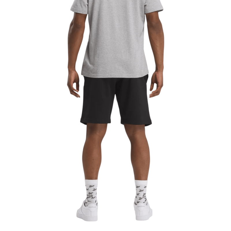 Reebok men's identity small logo fleece short image number null