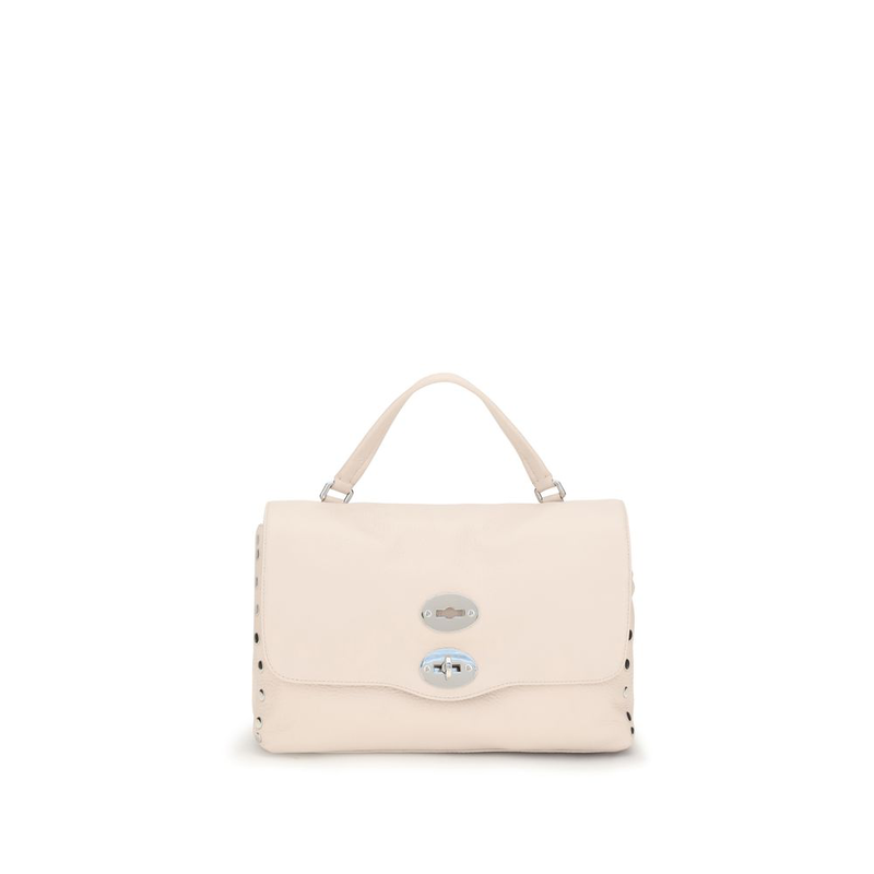 Beige calf leather bos taurus handbag-null