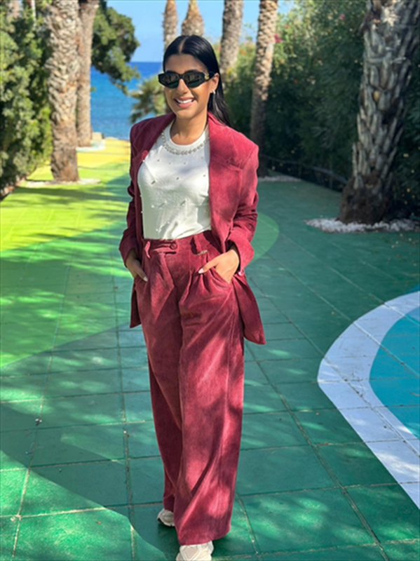 Trouser corduroy-null