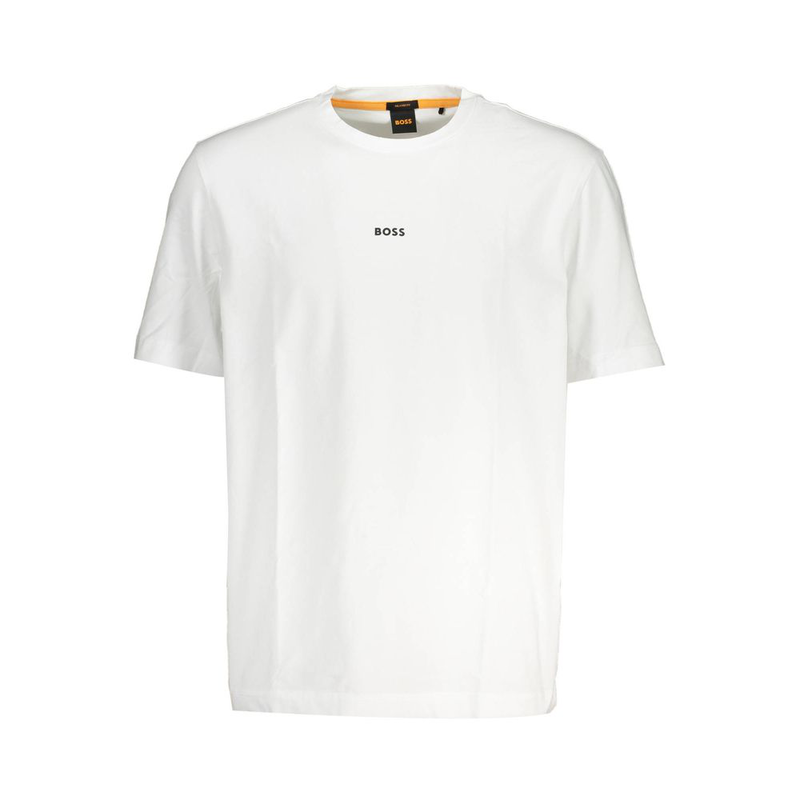 White organic cotton men's t-shirt-null