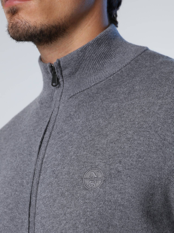 Core full zip 12gg πλεκτο ανδρικο image number null