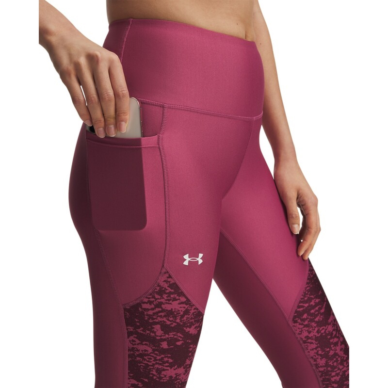 Under armour women tech print panel ankle leg tight pants-null