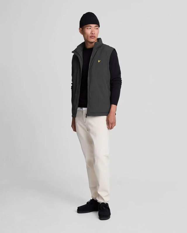 Cotton merino crew neck jumper z865 jet black-null