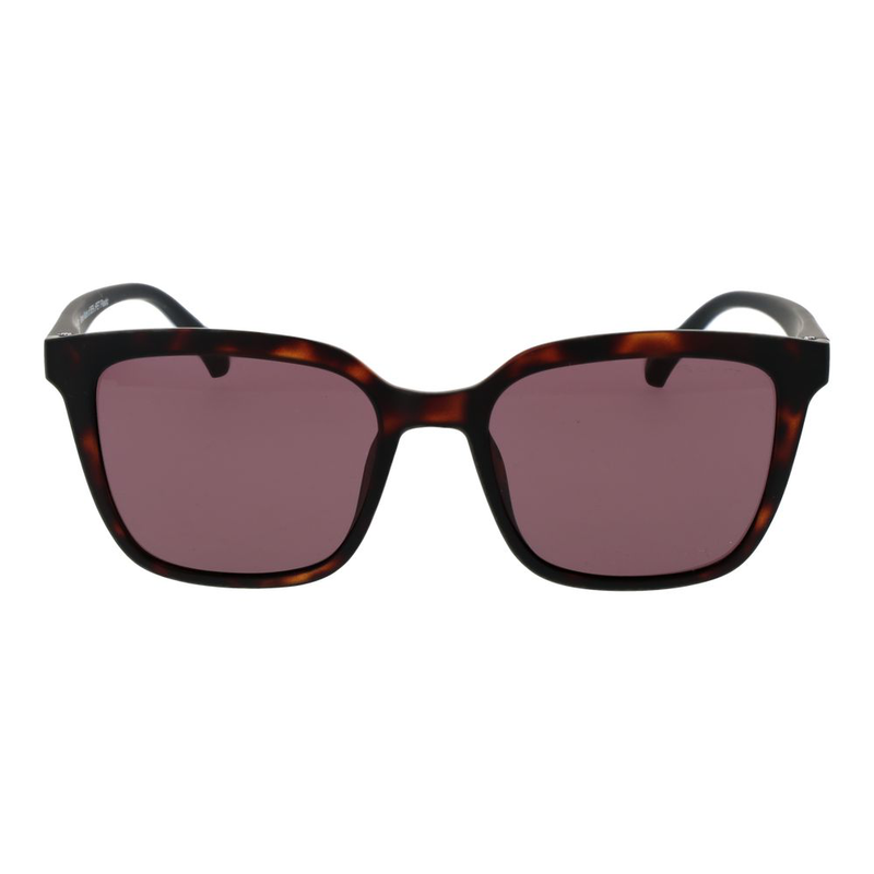 Brown stainless steel sunglasses-null