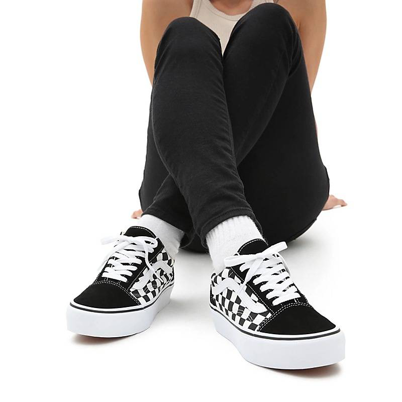 Product image: Checkerboard old skool platform-null