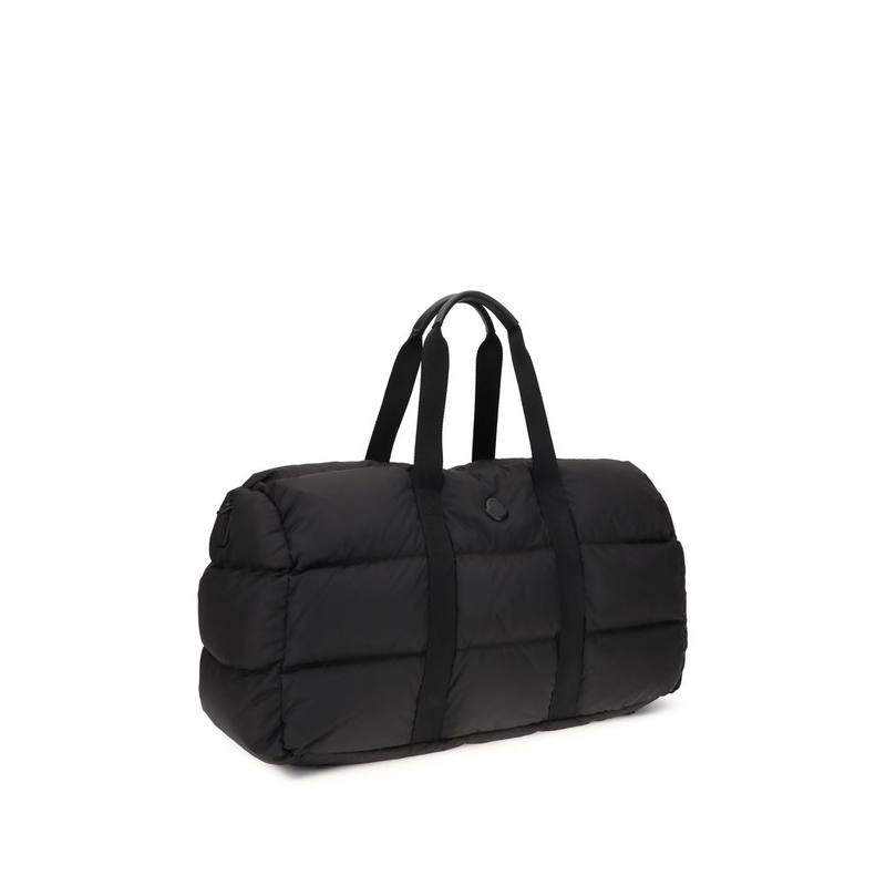 Black polyester shoulder bag-null